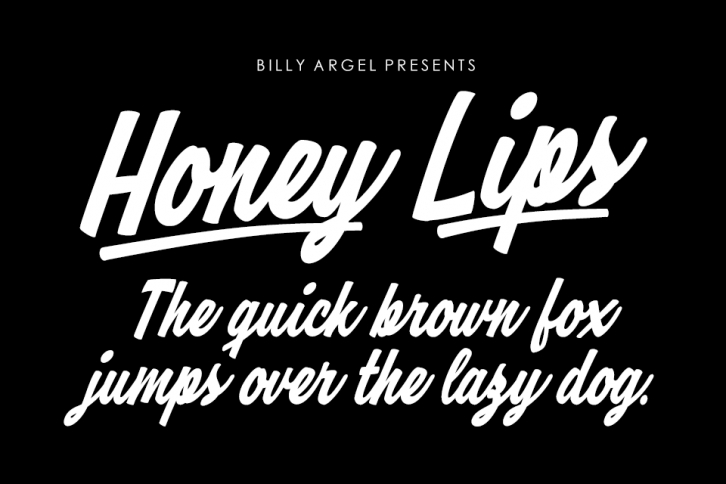 Honey Lips Font Download
