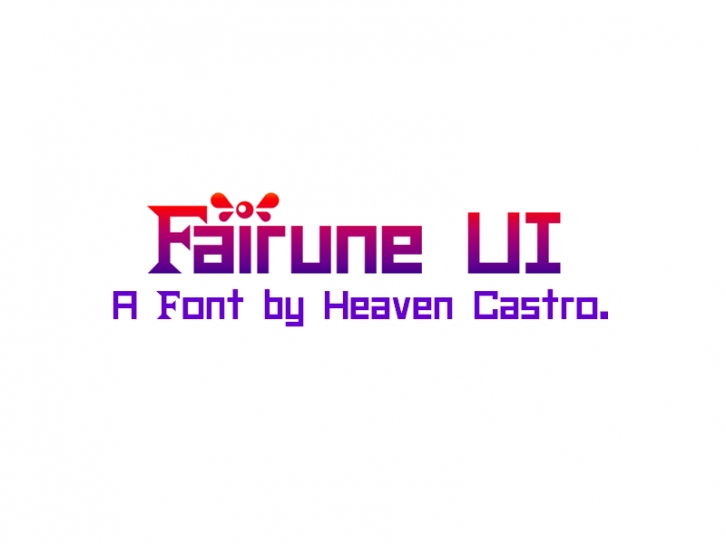 Fairune UI CHMC Font Download