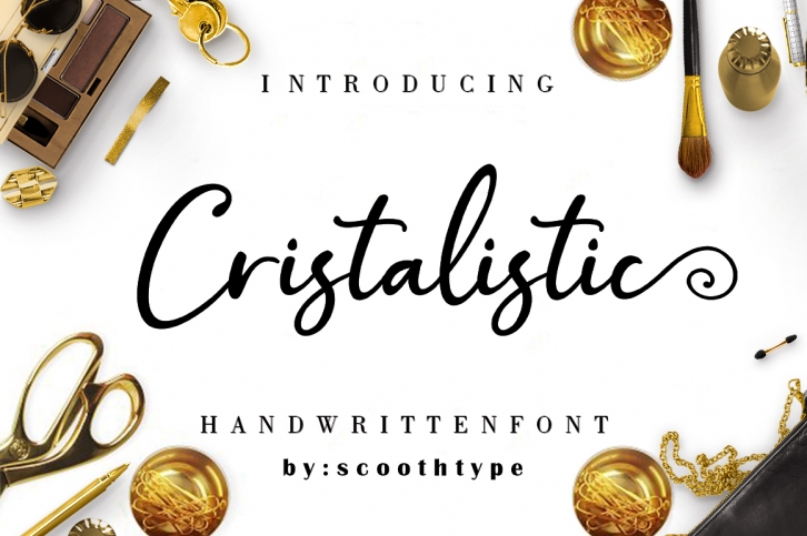 Cristalistic Scrip Font Download