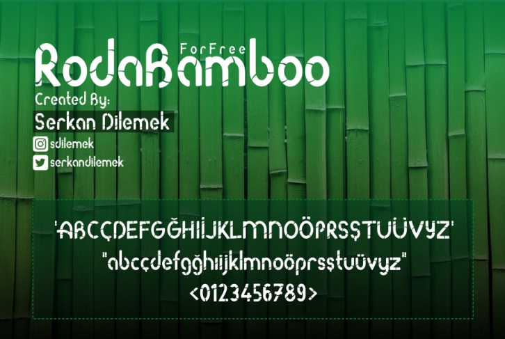 Roda Bamb Font Download