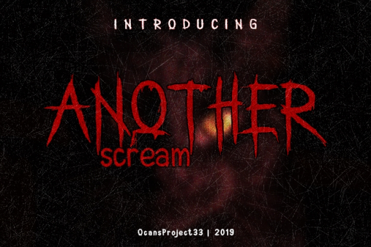 Another Scream Font Download