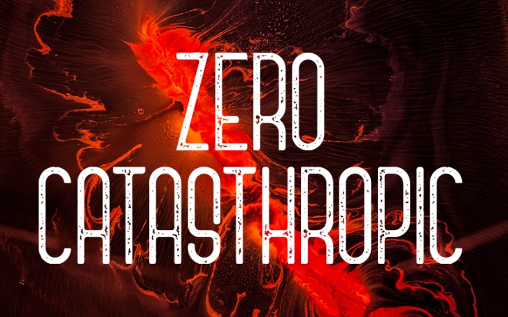 Zero Catasthropic Font Download