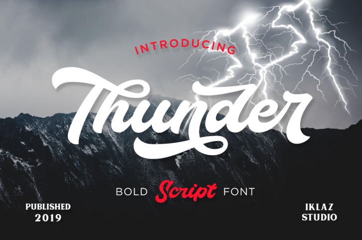 Thunder Dem Font Download