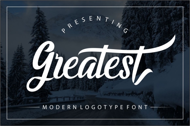 Greatest Scrip Font Download