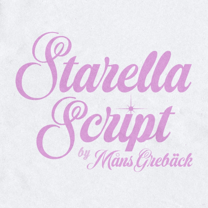 Starella Scrip Font Download