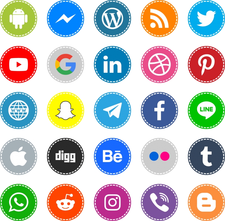 Icons Social Media 16 Font Download