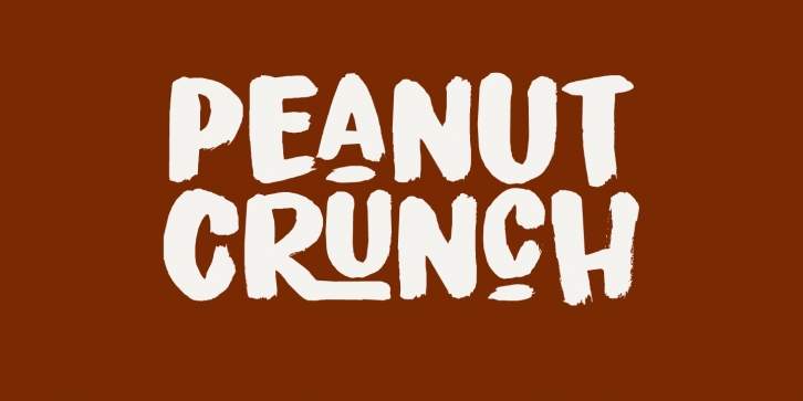 Peanut Crunch DEMO Font Download