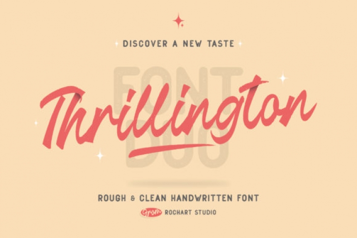 Thrillington Font Download