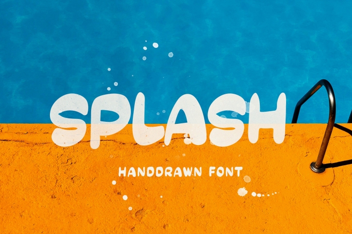 SPLASH - Handdrawn Font Download