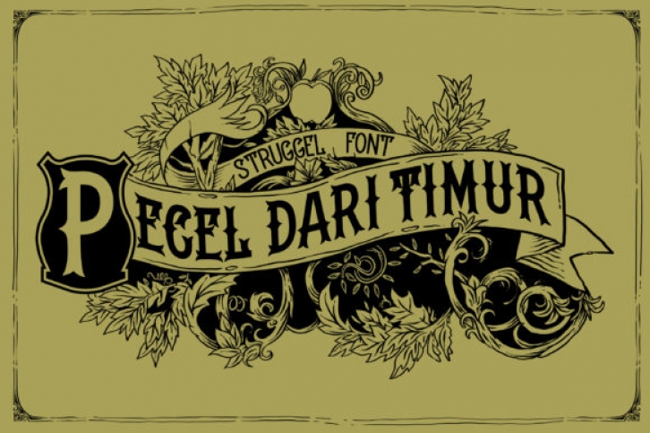 Pecel Dari Timur Font Download