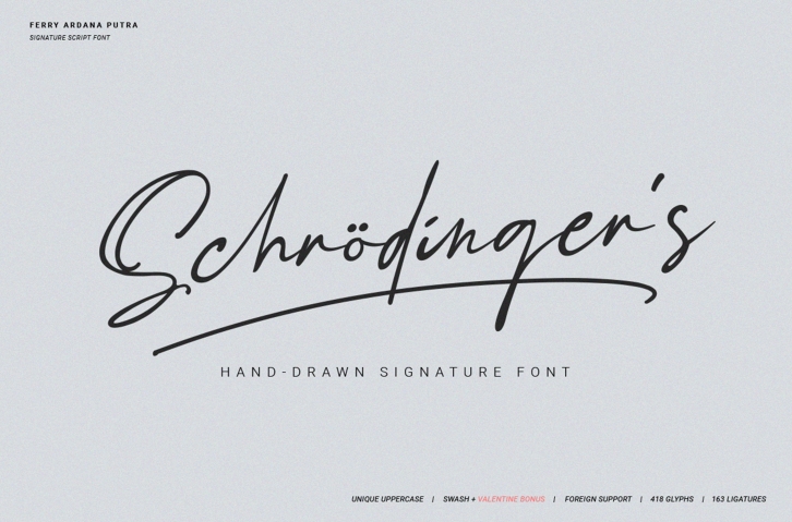 Schrödinger 's Font Download