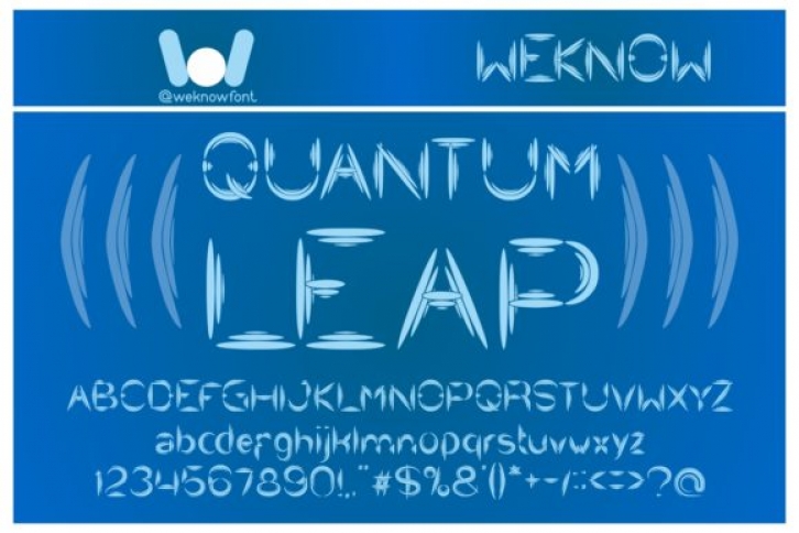Quantum Leap Font Download