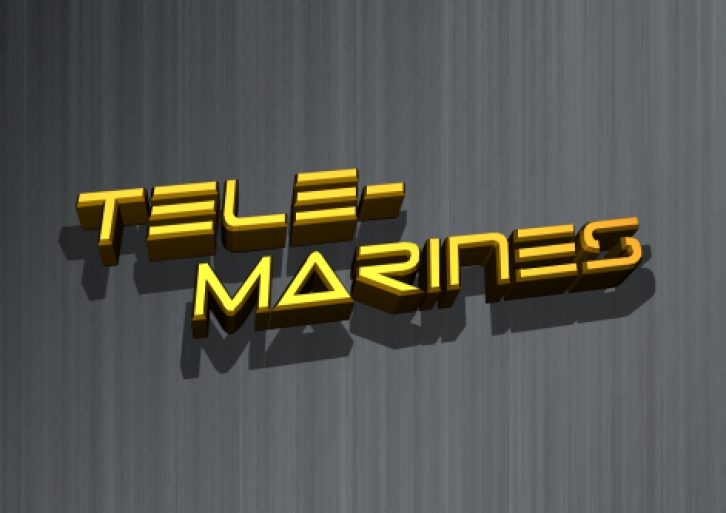 Tele-Marines Font Download