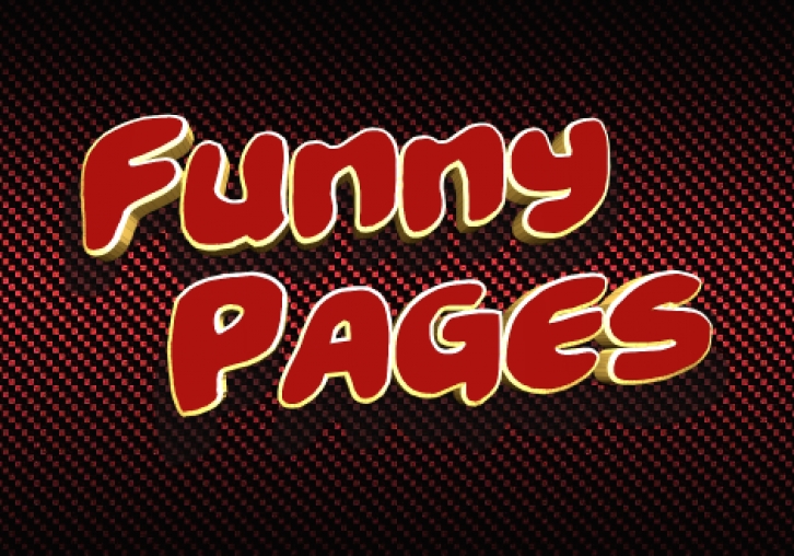 Funny Pages Font Download