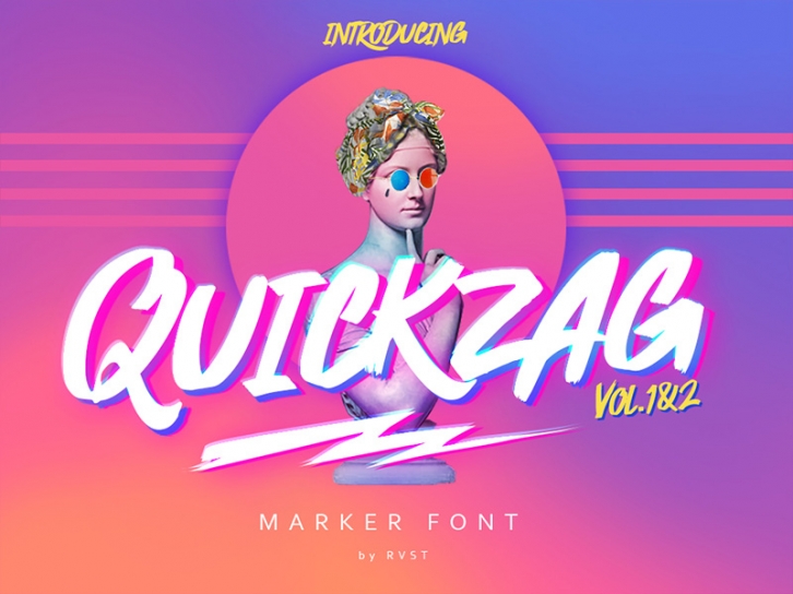 Quickzag Font Download