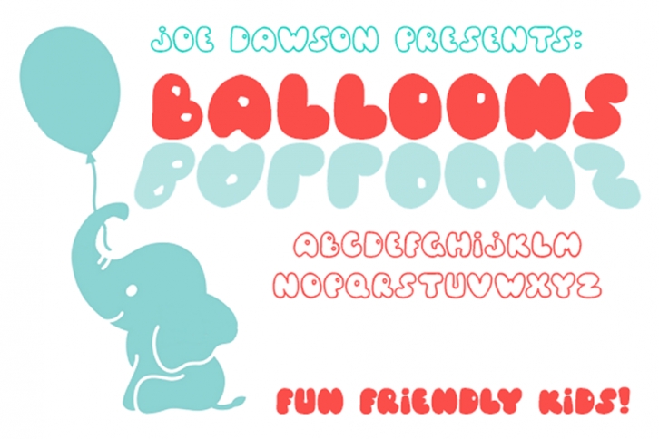 Balloons! Font Download