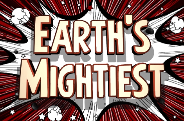 Earth's Mighties Font Download