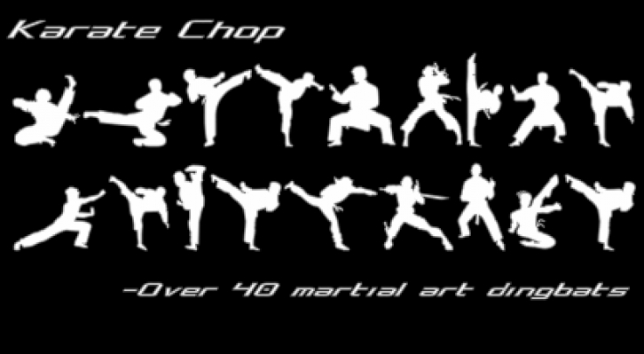 Karate Chop Font Download