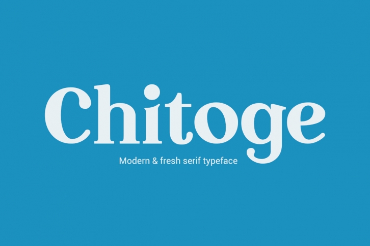 CHITOGE Font Download