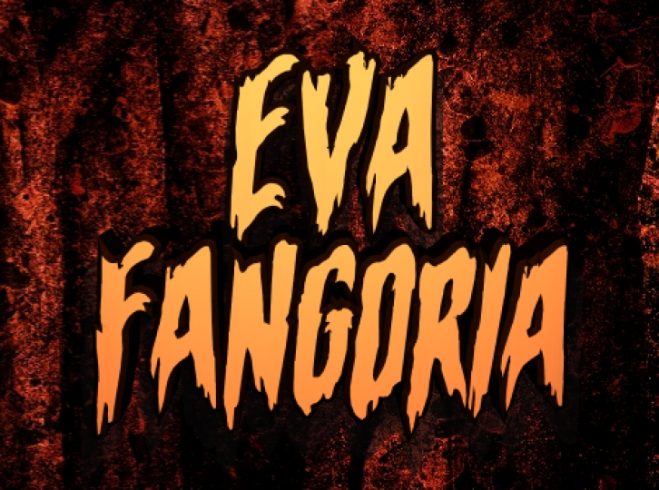 Eva Fangoria Font Download