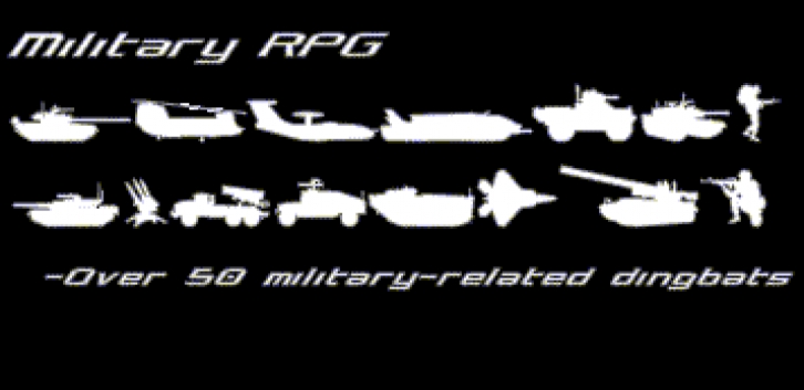 Military RPG Font Download