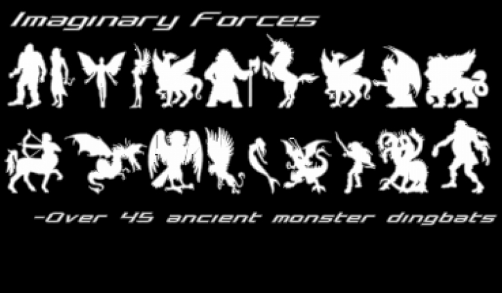 Imaginary Forces Font Download