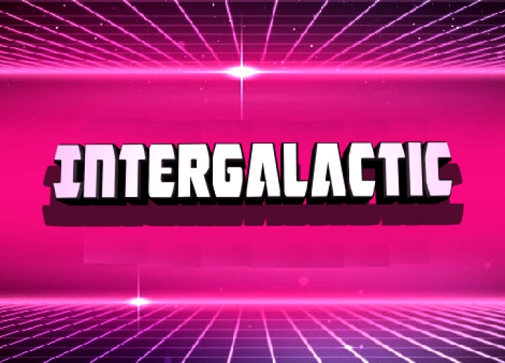 Intergalactic Font Download