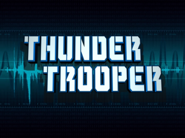 Thunder Trooper Font Download