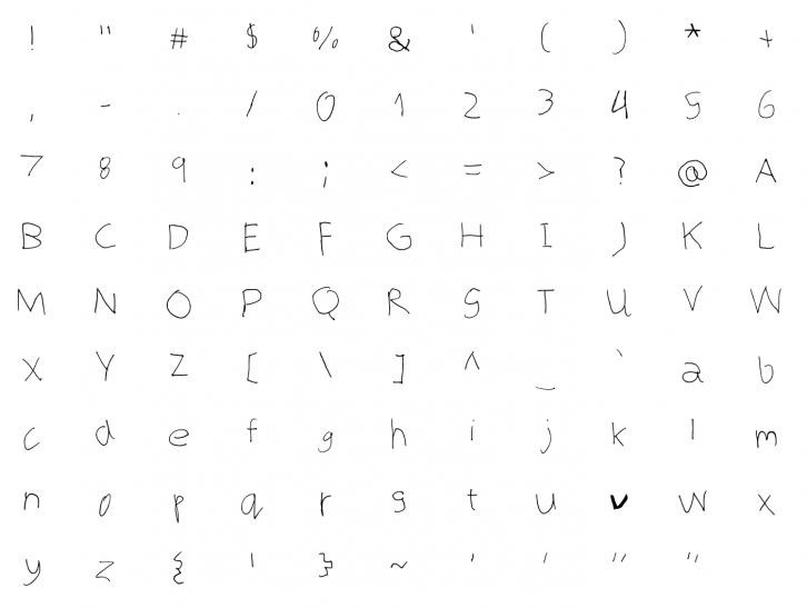 Bored Teenager Font Download