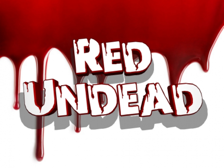 Red Undead Font Download