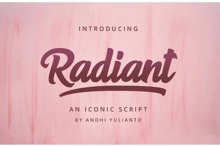 Radiant Iconic Script Font Download