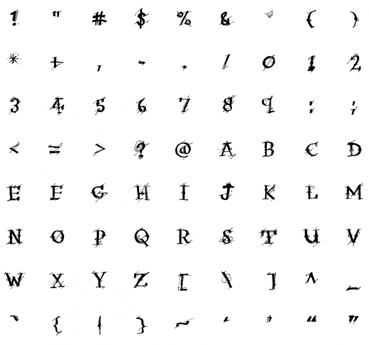 Irregular Ledger Font Download