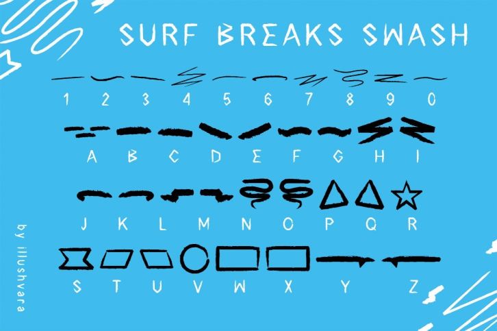 Surf Breaks Swash Font Download