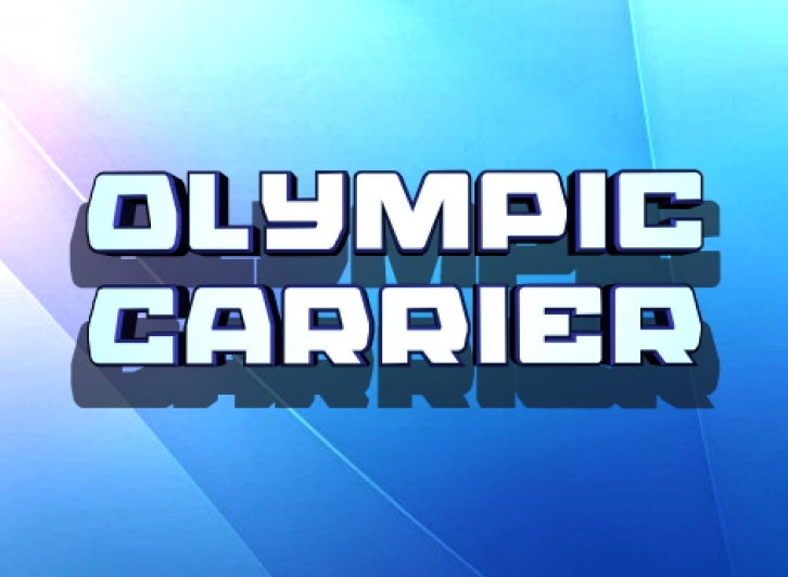 Olympic Carrier Font Download