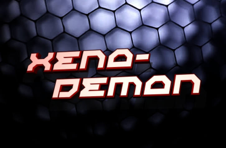 Xeno-Dem Font Download