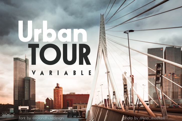 Urban TOUR variable Font Download