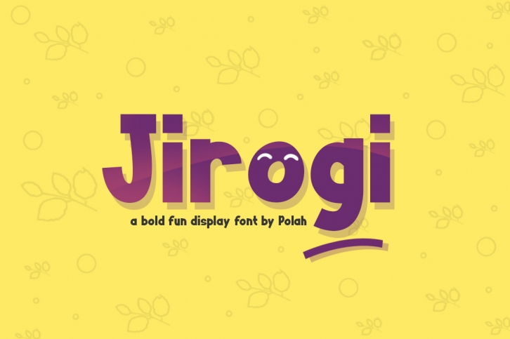 Jirogi Font Download