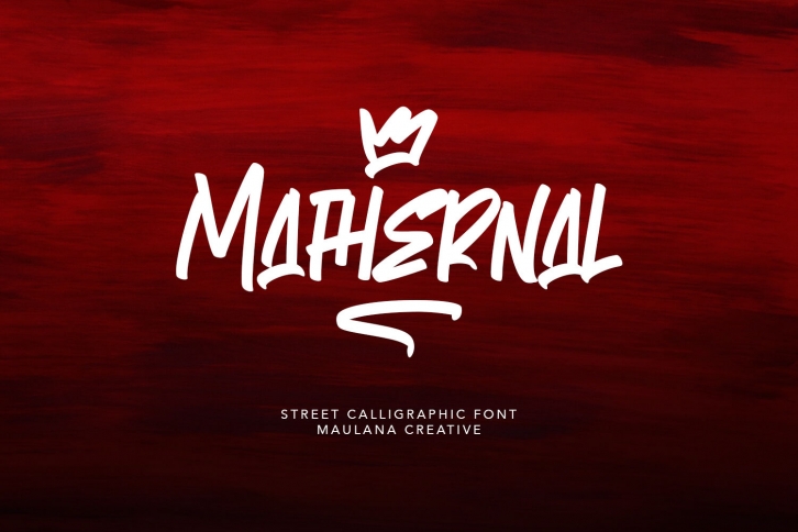 Mathernal Street Calligraphic Font Font Download