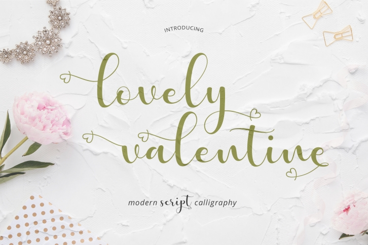 Lovely valentine Font Download