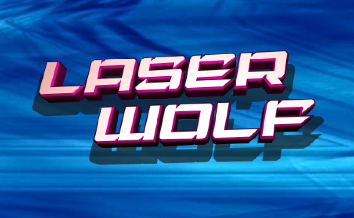 Laser Wolf Font Download