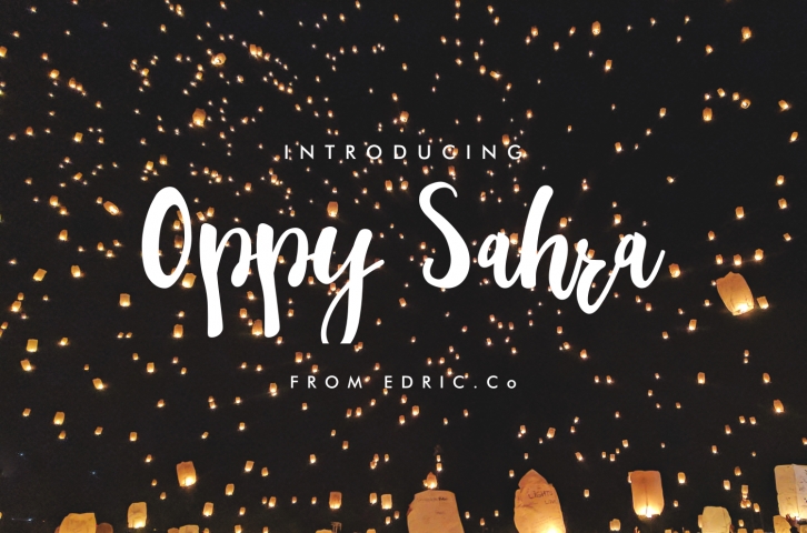 OppySahra Font Download