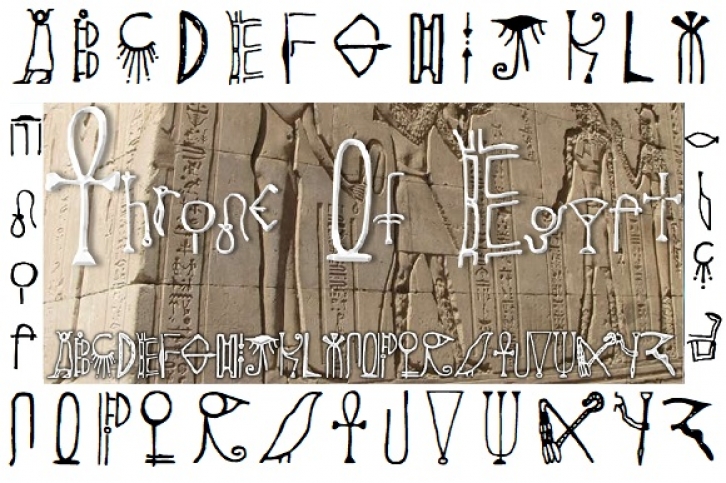 Throne Of Egyp Font Download