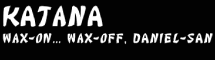 Katana Font Download