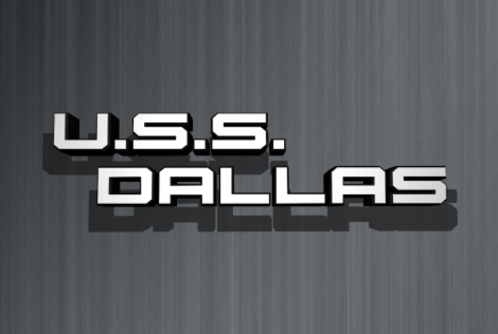 U.S.S. Dallas Font Download