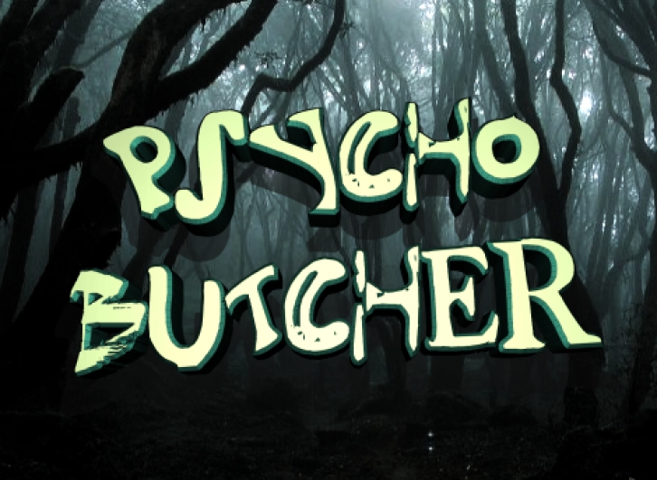 Psycho Butcher Font Download