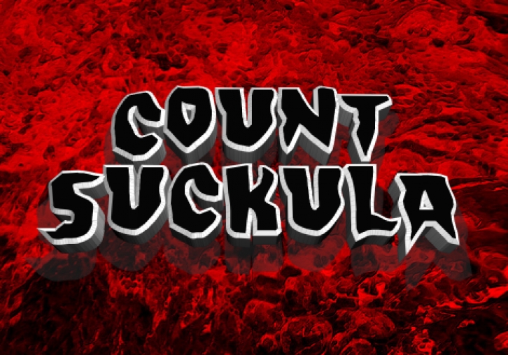 Count Suckula Font Download