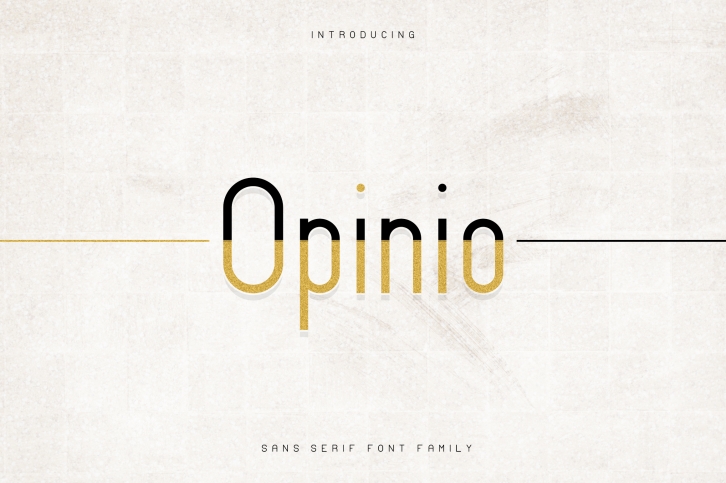 OPINIO - SANS SERI Font Download