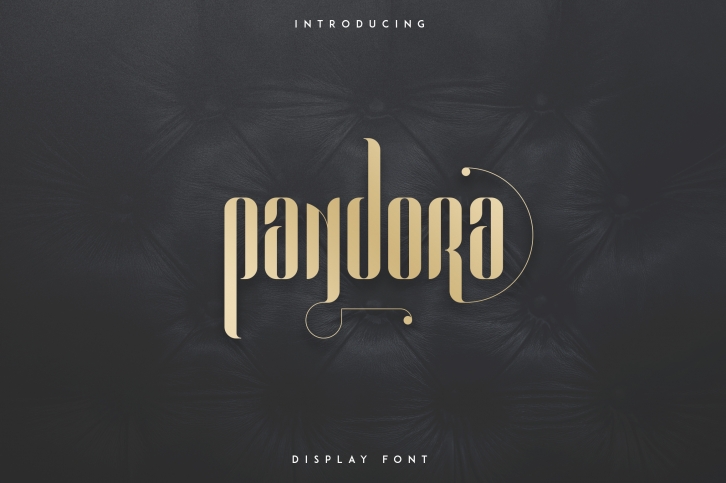 PANDORA DISPLAY FONT Font Download