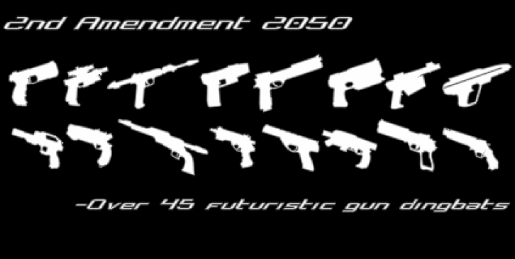 2nd Amendment 2050 Font Download