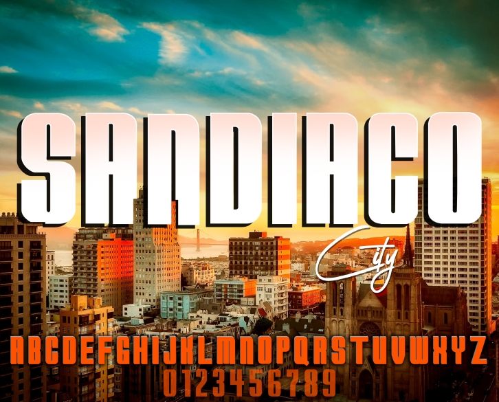 SANDIACO DEMO Font Download